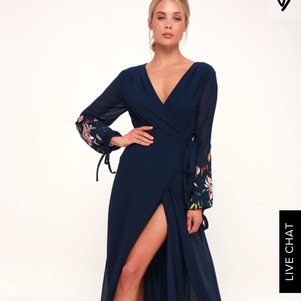 Floor length dress